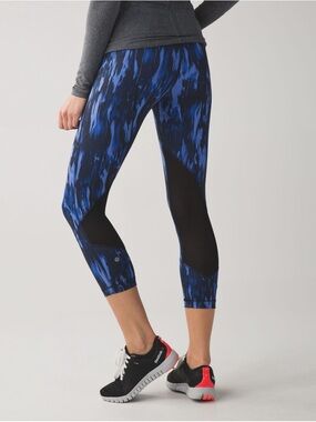 Lululemon Pace Rival Crop *Full-On Luxtreme